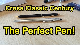 Cross Classic Century Lustrous Chrome Pen Unboxing amp Close Up [upl. by Adneral642]