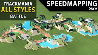 SPEEDMAPPING  Trackmania All Styles Battle DAY 9 [upl. by Aneehsak]