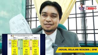 Panduan Jadual Belajar SPM  Bimbingan Lengkap [upl. by Nioe]