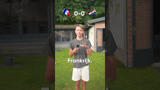 Nederland VS Frankrijk🇫🇷 Goal telt niet😳 sketchcomedy [upl. by Stila]