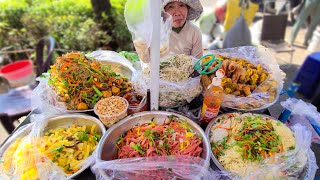 9 Delicious VIETNAMESE STREET FOOD  College Student Street Food in Saigon [upl. by Tiraj]