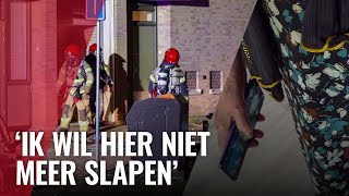 Pui totaal uit gevel geblazen bewoners geschrokken na explosie [upl. by Lissie456]