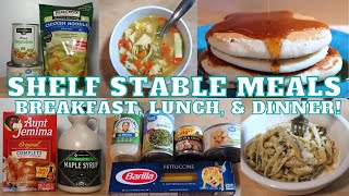 SHELF STABLE PANTRY MEALS  EMERGENCY PREPPER MEALS  PANTRY CHALLENGE  BUDGET MEALS  EPISODE 5 [upl. by Stannwood]