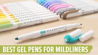 Best Gel Pens with Mildliners [upl. by Gnoy]