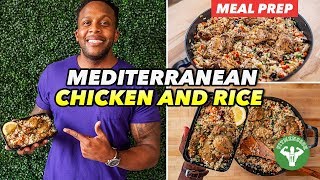 Meal Prep  Mediterranean Chicken And Rice Recipe [upl. by Sevart]