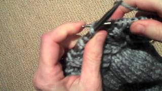 SheKnits Kerfluffle 2  How to work the Tw 2 or TT stitch [upl. by Matthias]