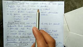 CLASSIFICATION OF SEDIMENTARY ROCKS HINDI [upl. by Elhsa]