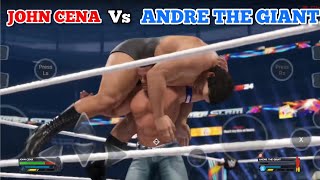 John Cena vs Andre The Giant  WWE 2K24 [upl. by Harrat262]