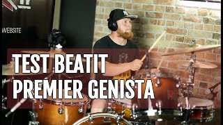 BeatIt Test Premier Genista GM2410 Drum Kit [upl. by Nosloc537]