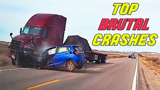 MOST BRUTAL CAR CRASHES OF THE YEAR [upl. by Novehs]