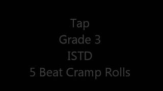 Grade 3 Tap  5 Beat Cramp Rolls [upl. by Reeta]