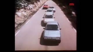 1982 Ford Sierra mk1 model range showroom video for british market [upl. by Assenev875]