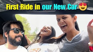 First Ride in Our New HARRIER 😍  Riddhi bahut Khush hui ❤️  Arunendra7 Vlogs [upl. by Rehpotisrhc637]