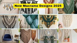 50 Stunning Macrame Designs to Elevate Your Home Decor  Latest Macrame Designs 2025  DIY Macrame [upl. by Nabalas803]