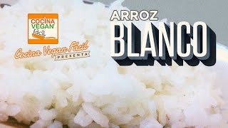 Arroz blanco  Cocina Vegan Fácil [upl. by Valentin524]