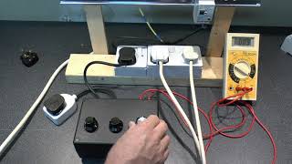 RCD Testing Rig Overview  Pulsed DC on Type AC RCD Fails to Trip [upl. by Toth761]