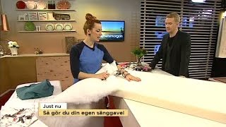 Så bygger du en sänggavel  Nyhetsmorgon TV4 [upl. by Nuris]