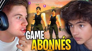 GAME ABONNÉS TOTALEMENT INSANE SUR FORTNITE BATTLE ROYALE [upl. by Ettesoj]