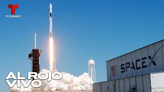 SpaceX lanza lote de satélites de Internet Starlink  Al Rojo Vivo  Telemundo [upl. by Idham]