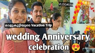 മാളുകുട്ടിയുടെ Dubai Trip 🙄 Wedding Anniversary Celebration 😍❤ [upl. by Rosalyn]