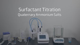 Quaternary Ammonium Salts Titration Analysis [upl. by Alarick885]