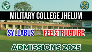 MILITARY COLLEGE JHELUM ADMISSION 8TH 2025 [upl. by Berg]