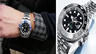 Rolex Introduces The GMTMaster II Black And Gray In Stainless Steel [upl. by Chem]