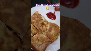 Egg Bread sandwich homemadecookingtastyrecipe trendingshortsviralshort subscriberslikeshare [upl. by Fugazy116]