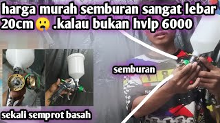 review spray gun hvlp hyper sangat lah enk untuk clear coat [upl. by Ymmas]