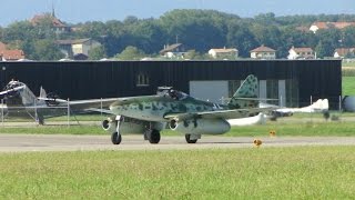 AIR14 Payerne – Messerschmitt Me 262 [upl. by Yelich]