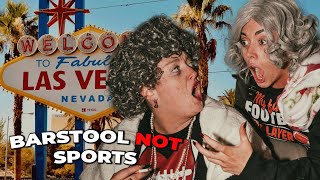 BARSTOOL NOT THE SPORTS  Las Vegas Vlog Presented by Body Armor [upl. by Ellecram]