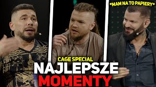 Wardęga Gola Szalony Reporter  CAGE SPECIAL FAME 20  NAJLEPSZE MOMENTY [upl. by Ali]