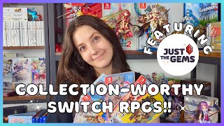 BEST SWITCH RPGs For Your Collection  COLLECTIONWORTHY Games ft JustTheGems [upl. by Airtina548]