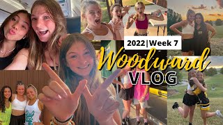 WEEK 7 AT WOODWARD CHEER  a vlog [upl. by Paton]