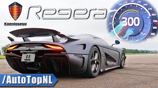 Koenigsegg Regera 0300KMH ACCELERATION SOUND amp ONBOARD by AutoTopNL [upl. by Bunce]