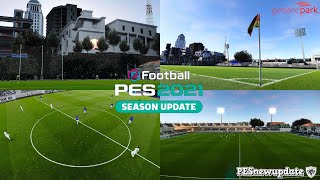 PES 2021 Generic Park Stadium [upl. by Dlonyar587]