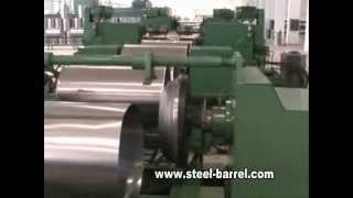 7PCS Per Minute High speed steel drum production line [upl. by Pasco783]