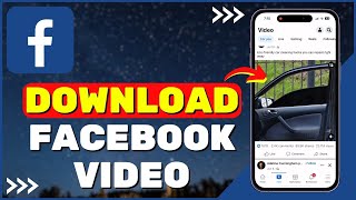 How to Download Facebook Video on iPhone amp Android [upl. by Onitnerolf]