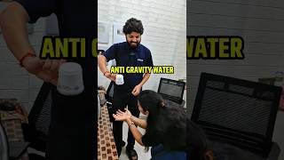 Chemistry की जादूई TRICK 🤯 ANTI Gravity Water 😱 science experiment esaral funny viral [upl. by Atram]