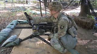 Weapons Lane 9  Mk 19 Grenade Launcher  EIB Instruction [upl. by Jerman639]