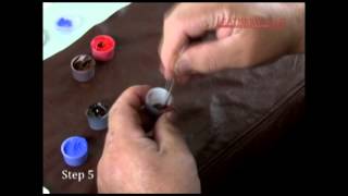 Liquid Leather Professional Repair Kit Tutorial [upl. by O'Driscoll]