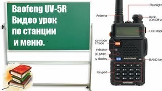 Baofeng UV5R Урок по радиостанции Рации  Видео Инструкция [upl. by Magavern76]