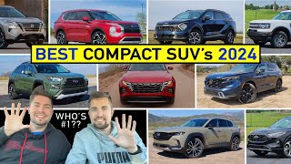 Top 10 BEST Compact SUV’s for 2024  Our Expert Ranking After Reviewing ALL of Them [upl. by Enilemme628]