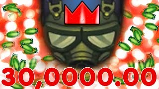 Littlebigsnakeio Longest King Snake 30000000 Score In Little Big Snake Epic Gameplay [upl. by Aynahs]