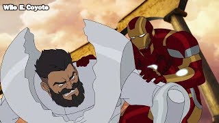 Beyonder vs Iron Man ♦ Los Vengadores Unidos T04E24 ♦ Español Latino [upl. by Aihsenrad500]