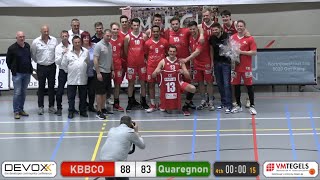 KBBC Oostkamp  Union BC Quaregnon [upl. by Arinay]