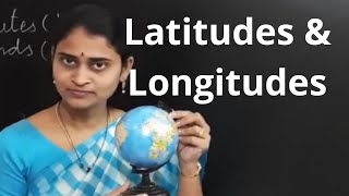 Latitudes and Longitudes  9th Social Studies  TS and AP Syllabus [upl. by Aicilak529]