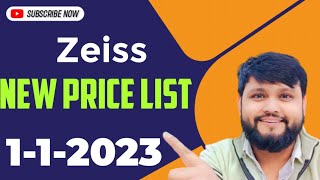 Zeiss lenses price list 2023  Zeiss clear view lenses price list  Zeiss lens price list 2023 🕶️👓 [upl. by Johppa]