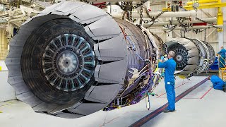 Inside Advanced US Megafactories Building Billion  of Futuristic F35 Engines [upl. by Ateekahs]