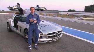 Bernd Mayländer about new Mercedes SLS AMG F1 Safety Car 2010 [upl. by Dehnel]